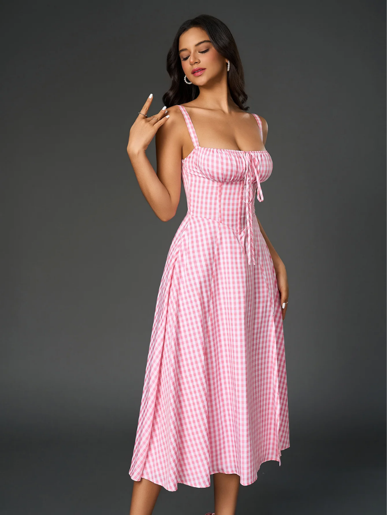 Chic Split Thigh Cami Dress