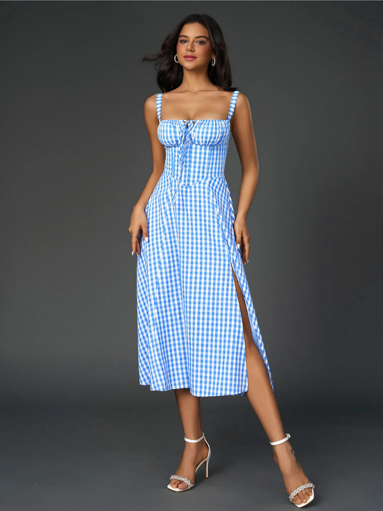 Chic Split Thigh Cami Dress