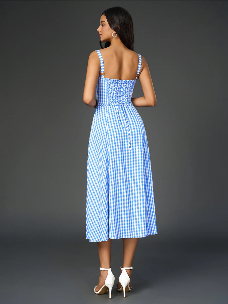 Chic Split Thigh Cami Dress
